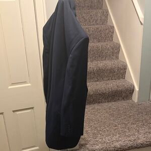 Men's Elegant Navy Pea Coat